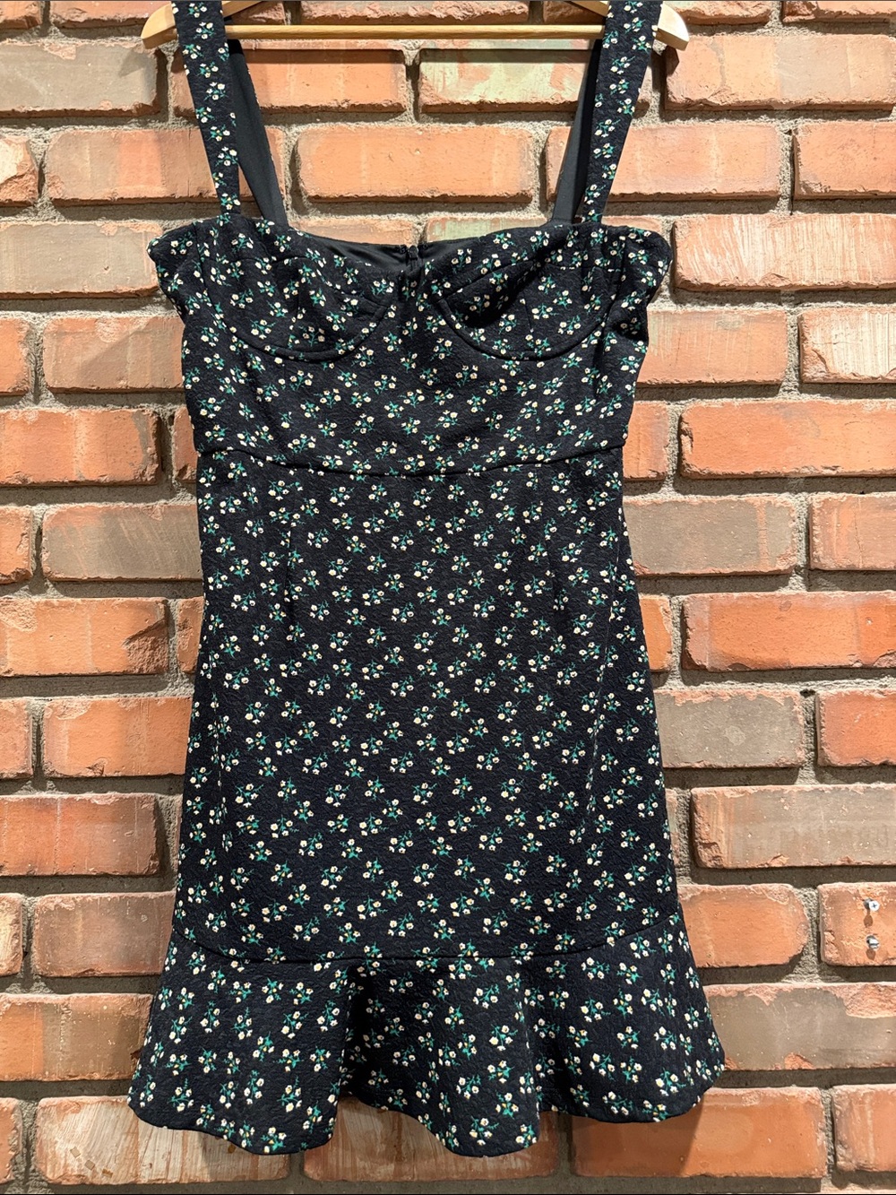 Hutch Black Floral Sundress